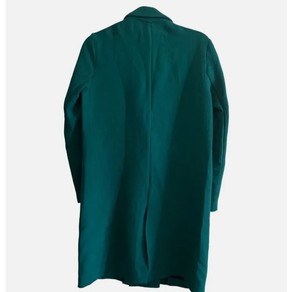 Zara Basic Women's Long Structured Double Breaste… - image 5